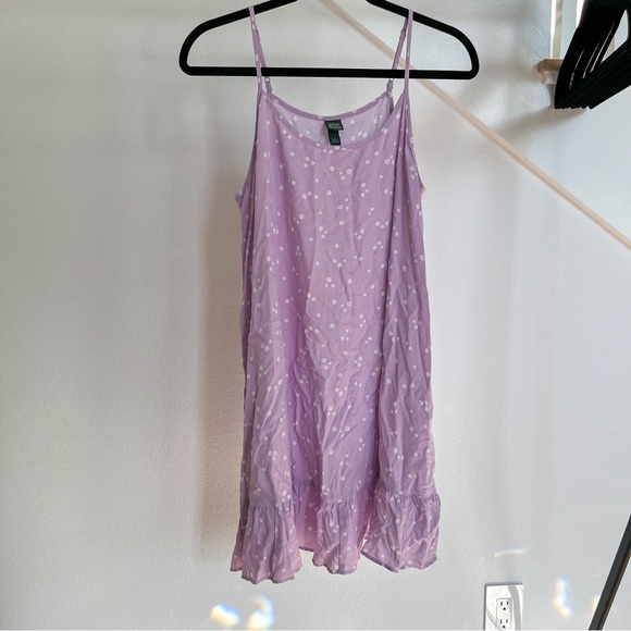 Wild Fable S lavender flower design summer dress - Picture 2 of 4